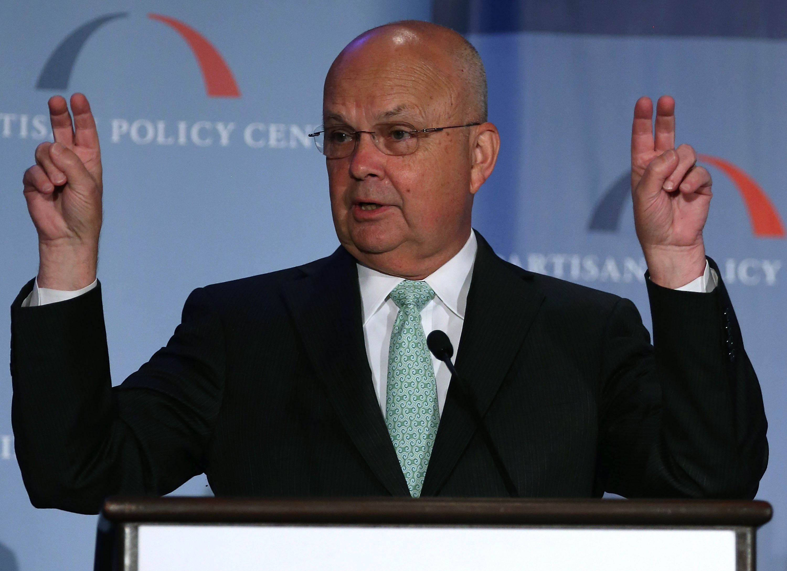 Former Director Of The NSA And CIA Michael Hayden Speaks At Security Conference
