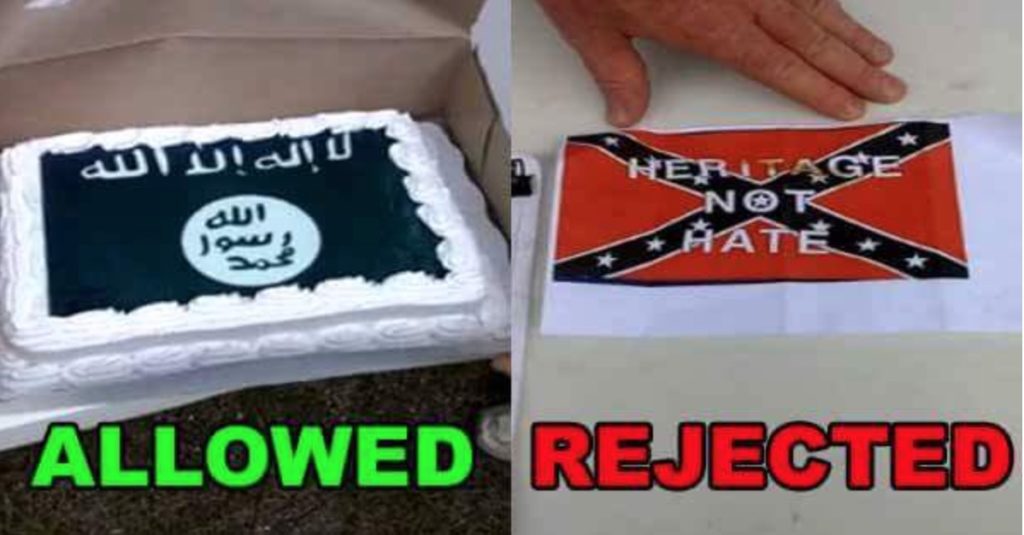 Louisiana Walmart Creates Isis Flag Cake After Rejecting Confederate Flag Cake Liberty Blitzkrieg - confederate flag roblox